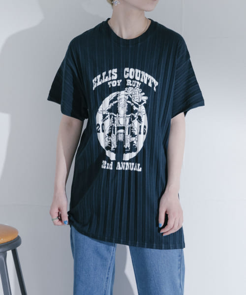 SREU　ソフトプリーツTシャツ