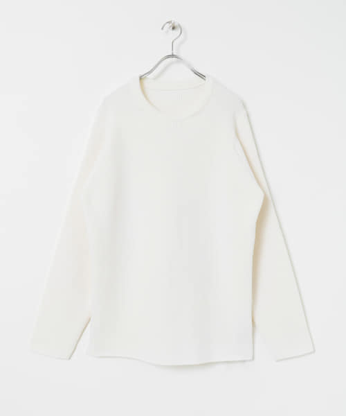 TEATORA　CARTRIDGE KNIT CREW 7G