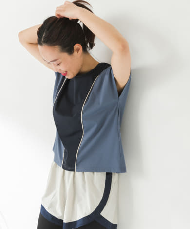 SLAB Color-Block Tops