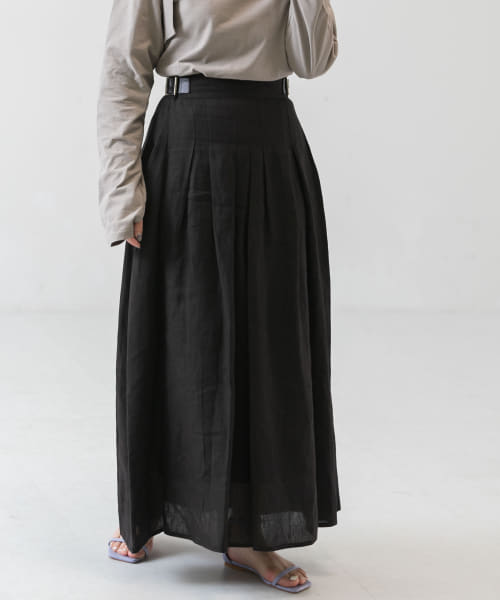 『別注』O’NEIL OF DUBLIN×UR　Soft Pleated Skirt