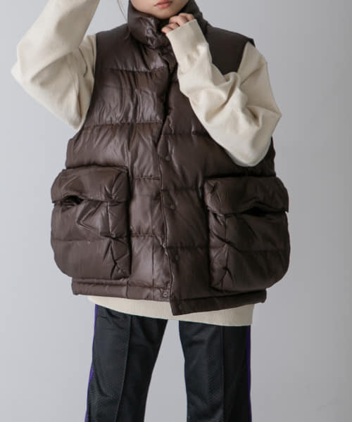 DAIWA PIER39　Ws TECH BACKPACKER DOWN VEST