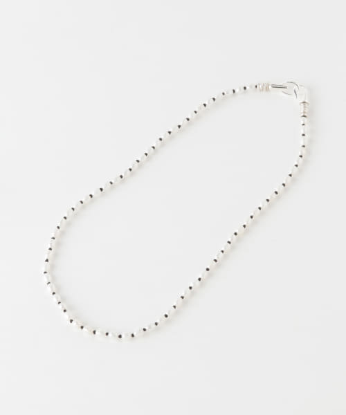 JAMIRAY　KNOTS PEARL　SHORT NECKLACE