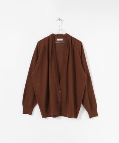 WOOL KNIT CARDIGAN