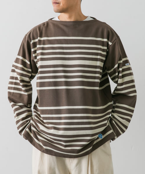 ORCIVAL　RANDOMBORDERWIDEBOATNECK