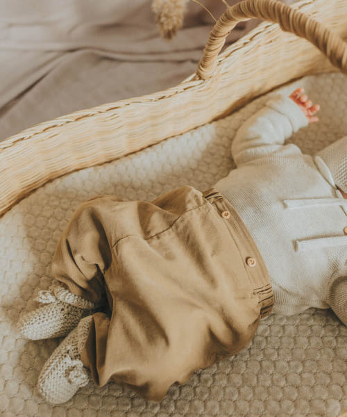 buho　NB KNIT BOOTIES