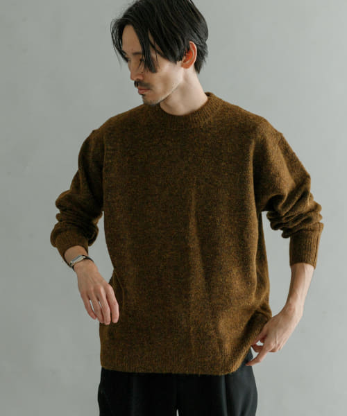 『UR GREEN』クルーネックニット