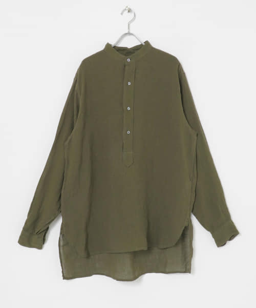 MAATEE&SONS　PULL OVER SHIRTS ドS LINEN