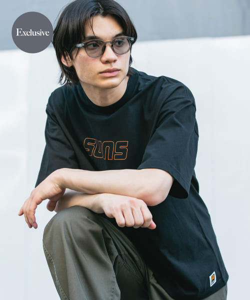 『WEB/一部店舗限定サイズ』『別注』NBA×DOORS　プリントTシャツ