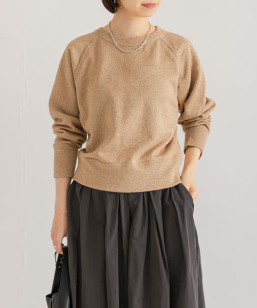 『MADE IN JAPAN』ラメ裏毛スウェット