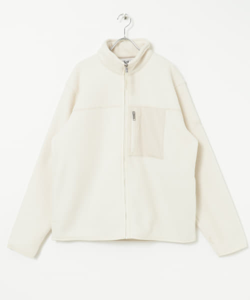 AIGLE　ジップアップ シェルパフリース T-KIT