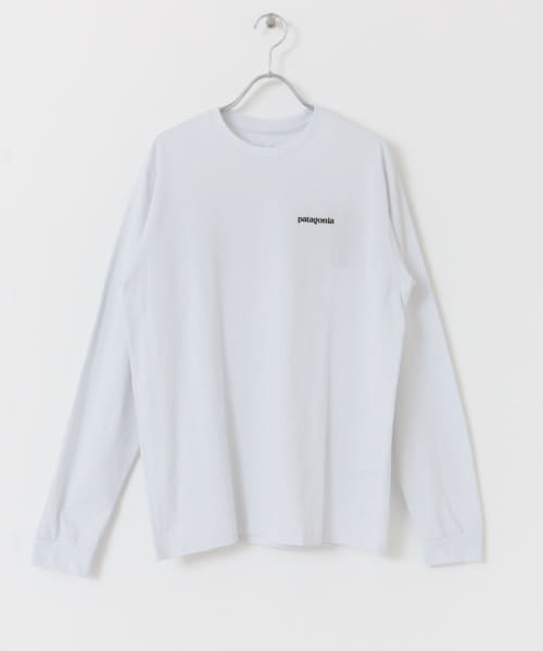 patagonia　Long-Sleeve P-6 Logo Re-T-shirts