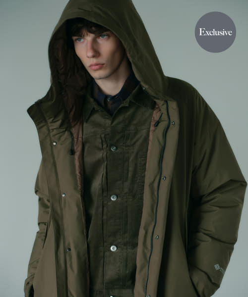 『別注』+phenix　WINDSTOPPER by GORE-TEX LABS ダウンコート