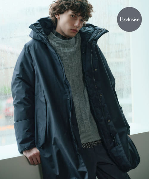 『別注』+phenix　WINDSTOPPER by GORE-TEX LABS ダウンコート