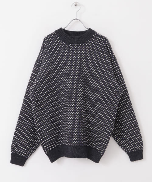 L.L.Bean　Wayne Sweater Birds-Eye