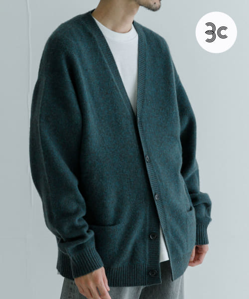 new basic YAK WOOL CARDIGAN