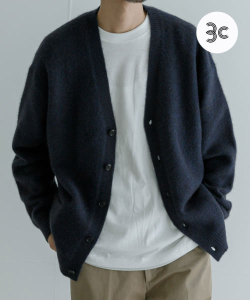 new basic YAK WOOL CARDIGAN