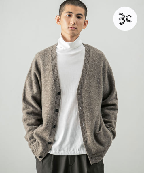 new basic YAK WOOL CARDIGAN