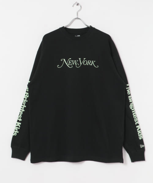 New Era　OS CT TEE NYMG ARM LOGO
