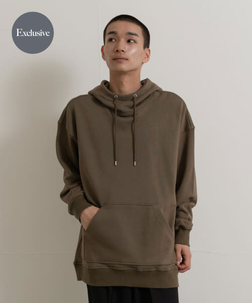 『別注』MIDIUMISOLID×TGM　hooded pullover