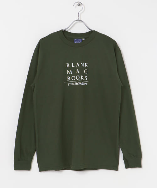 BLANKMAG　3D  BOOK SALON L/S Tee