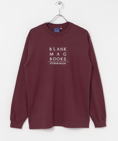 BLANKMAG　3D  BOOK SALON L/S Tee