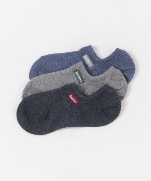Healthknit　ワンポイント刺繍ソックス3P