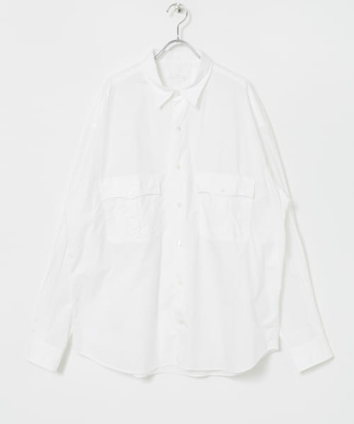 PORTER CLASSIC　ROLL UP COTTON SHIRTS