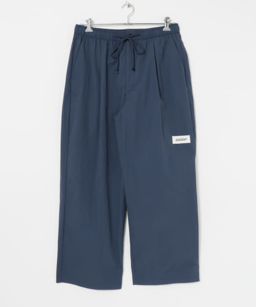 dDdDdDd　NYLON WIDE EASY PANTS