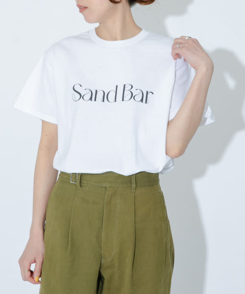 GLASSY SEA　sand bar t-shirts