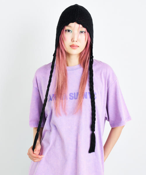 ANNA SUI NYC　ダブルジェルプリントブリーチTシャツ