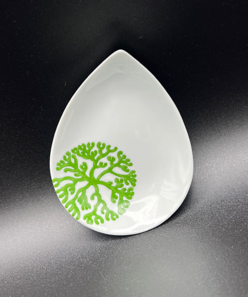 寿芳窯　しずく小皿