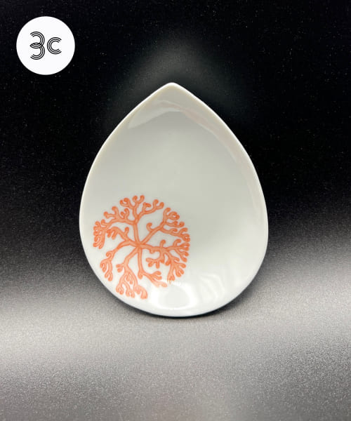 寿芳窯　しずく小皿