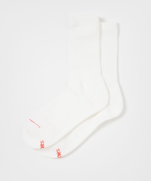 Hanes　クルーソックス2P