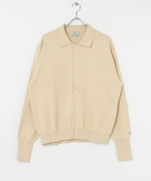 ANOTHER OFFICE　Scape Knit Polo Cardigan