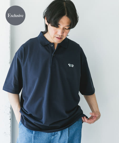 『別注』PENNEYS×DOORS　THE FOX 鹿の子 ポロシャツ