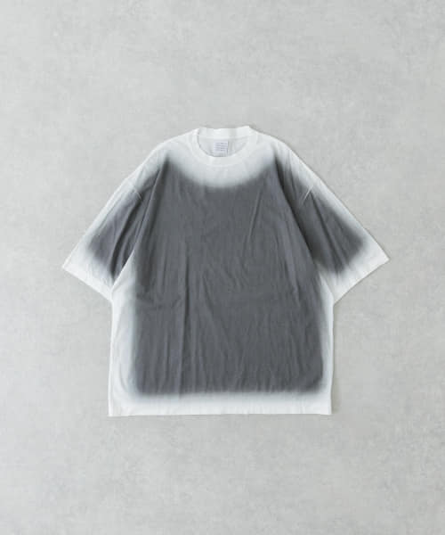 GGG　Fade Print Crew-Neck Short-Sleeve T-shirts