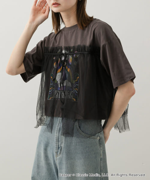 『別注』Casper×SENSE OF PLACE/ドッキングTシャツ