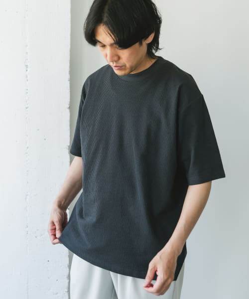 シルケットシアサッカーTシャツ