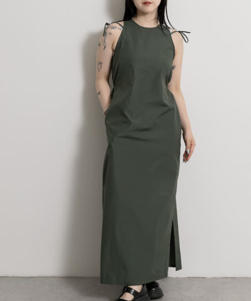 &her　Backcut Dress