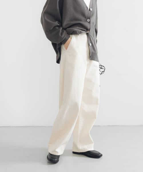 コーデュロイカーブパンツ