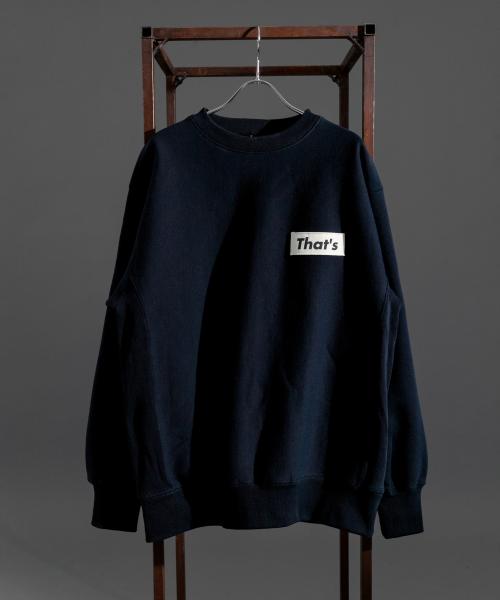 『別注』That’s×THE GOODLAND MARKET　The Sweatshirt 12oz