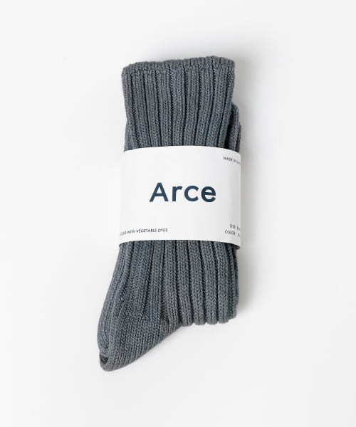 Arce　草木染めソックス