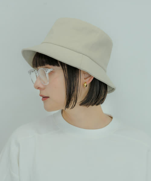 ツイルコットンバケットハット