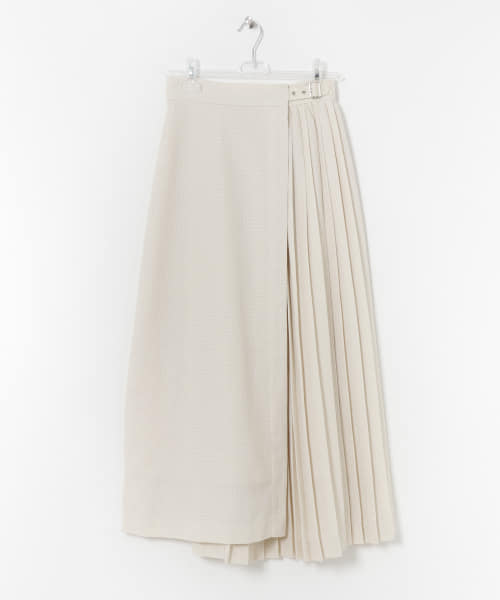 HALF PLEATED SKIRT