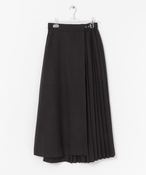 HALF PLEATED SKIRT