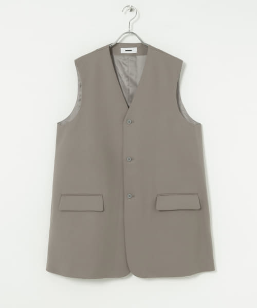 REVERBERATE　LONG TAILORED WAIST COAT