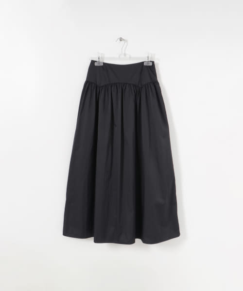 GATHER FLARE SKIRT