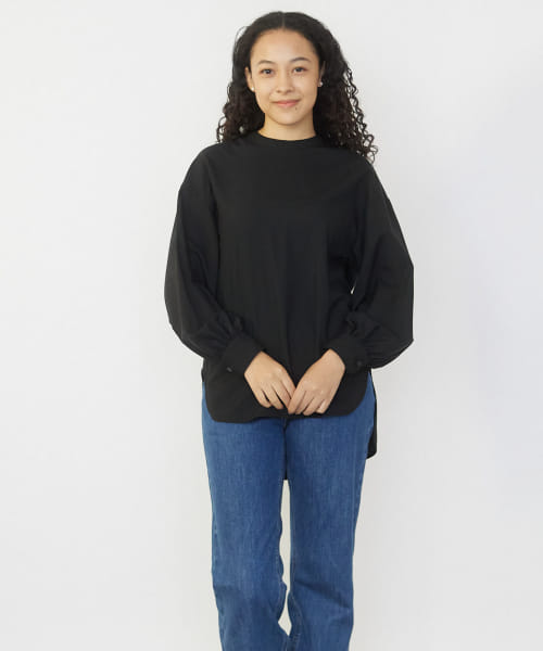 Scye　Wool Tropical Blouse