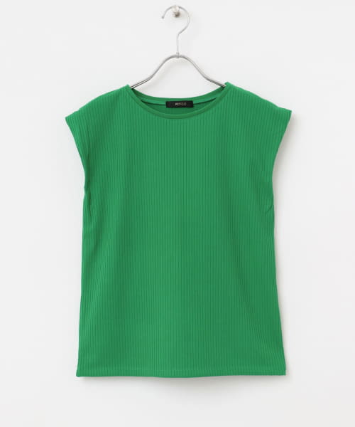 汗染防止 フレンチリブTシャツ