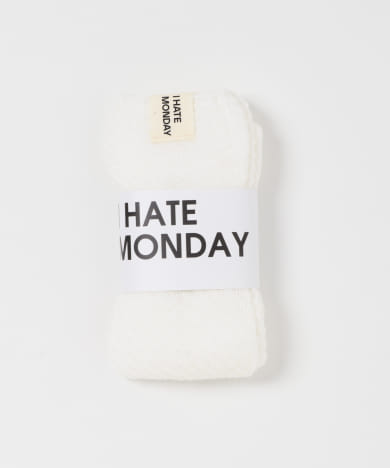 I Hate Monday　OBLIQUE KNEE SOCKS